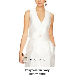 Ronny Kobo foxy vest set